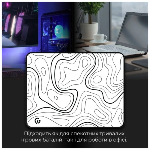 Килимок для мишки GamePro MP145AW White (MP145AW)