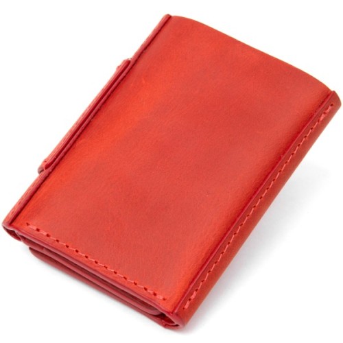 Портмоне Grande Pelle Матове вінтажне Червоне (11459)
