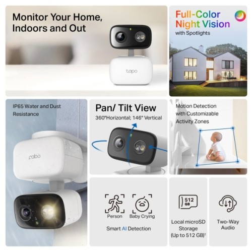 Камера відеоспостереження TP-Link TAPO-C206