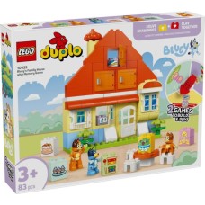Конструктор LEGO DUPLO Bluey Родинний дім Блуї із грою на запам'ятовування (10459)