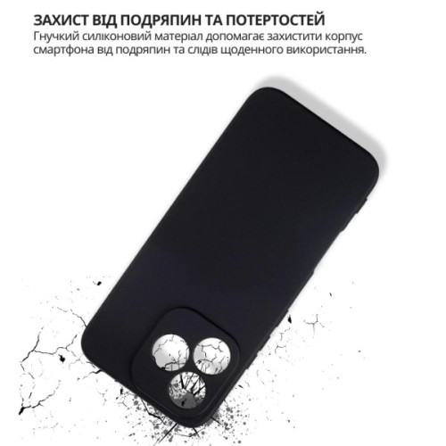 Чохол до мобільного телефона BeCover silicone Honor 400 Lite Black (714939)