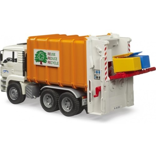 Спецтехніка Bruder Сміттєвоз MAN TGA 1:16 (02772)