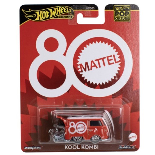Машина Hot Wheels Pop culture Volkswagen Kool Kombi Mattel 80th (JBL68)