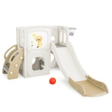 Ігровий майданчик Mealux Tower (KD-B013 White/Brown)