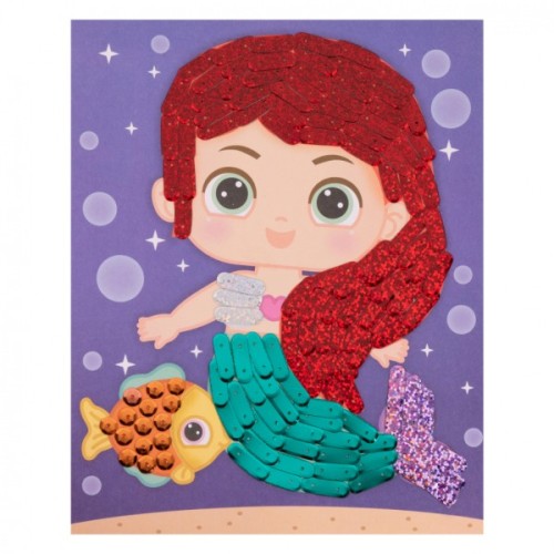 Набір для творчості 1 вересня Русалонька Аплікація фігурними паєтками (954586)
