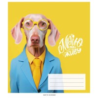 Зошит Школярик Мрію та живу 48 аркушів клітинка (048-3351K)