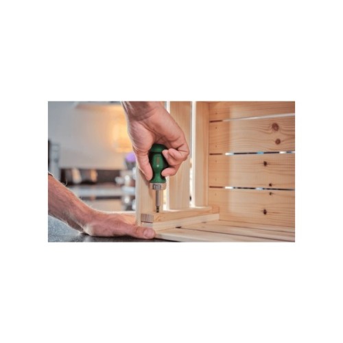 Набір викруток Bosch з тріскачкою, 6 насадок, руків''я TPR , 111мм, сталь CrV (1.600.A03.2UZ)