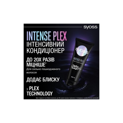 Кондиціонер для волосся Syoss Intense Plex Conditioner 250 мл (9000101731545)