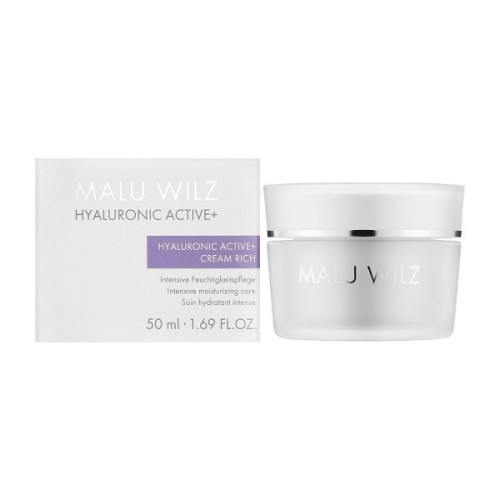 Крем для обличчя Malu Wilz Hyaluronic Active+ Cream Rich Зволожувальний 50 мл (4060425000180)