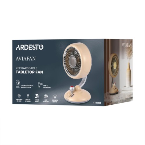 Вентилятор Ardesto FT-F3600BG