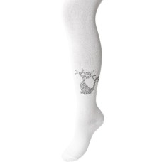 Колготки дитячі BNM з котиком (M0C0302-1121-9G-white)