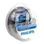 Автолампа Philips H7 WhiteVision Ultra +60% 2шт (12972WVUSM)