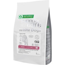 Сухий корм для собак Nature's Protection Superior Care White Dogs Grain Free White Fish Junior All Sizes 4 кг (NPSC47596)