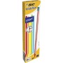 Олівець графітний Bic Evolution Stripes HB, з гумкою (bc8960342)