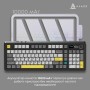 Клавіатура Ajazz AK980 V2 Gift Switch V2 Wireless/Bluetooth/USB UA Black/Grey/Yellow (AK980-V2-G-BGY)