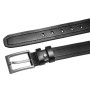 Ремінь Semi Line Чоловічий Шкіряний Black (DAS303145)