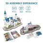 Пазл Cubic Fun Тривимірна головоломка-конструктор National Geographic Замок Нойшванштайн (DS0990h)