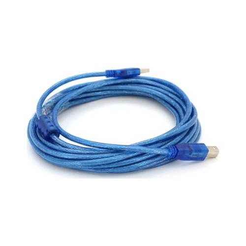 Кабель для принтера USB 2.0 AM/BM 5.0m ferrite blue Ritar (YT-AM/BM-5.0TBL)