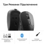 Мишка Keychron M3 Wireless/Bluetooth/USB Black (M3-A23)