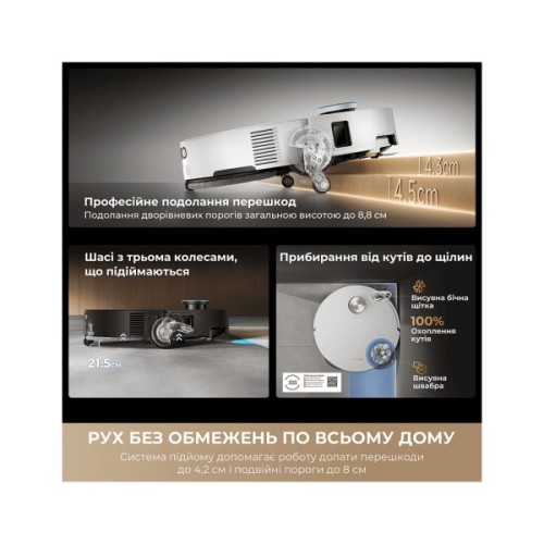 Пилосос Dreame Bot Matrix 10 Pro Black (RLM61HE-Bl)