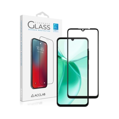 Скло захисне ACCLAB Full Glue ESD ZTE Blade A36 Black (1283126635595)