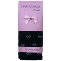 Колготки дитячі BNM з бантиком (M0C0306-0731-3G-black)