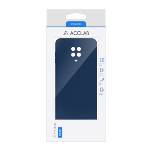 Чохол до мобільного телефона ACCLAB SoftShell Xiaomi Redmi Note 9S Light Blue (1283126587429)