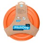 Іграшка для собак Collar Літаюча тарілка PitchDog 24 см жовтогаряча (62474)