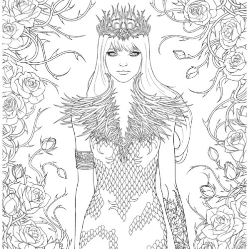 Книга Двір шипів і троянд. Розмальовка - Сара Дж. Маас Vivat (9786171712812)