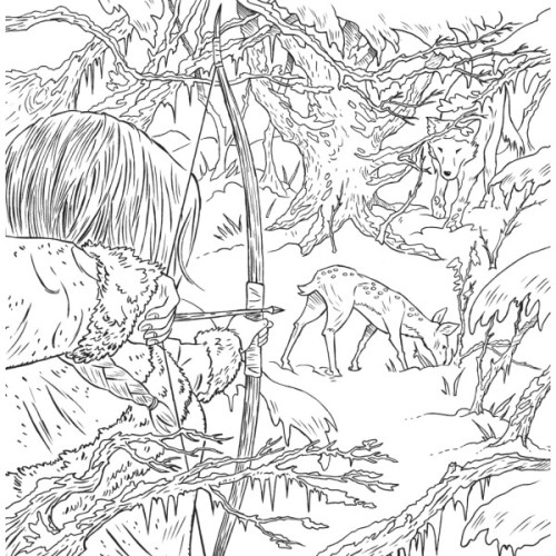 Книга Двір шипів і троянд. Розмальовка - Сара Дж. Маас Vivat (9786171712812)