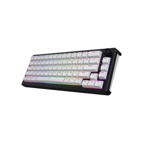 Клавіатура Hator Skyfall 65 Aurum Sterling RGB Wireless/Bluetooth/USB UA Black/White (HTK3160UA)