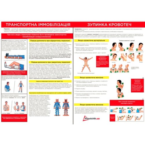 Автомобільна аптечка Poputchik 02-073-М