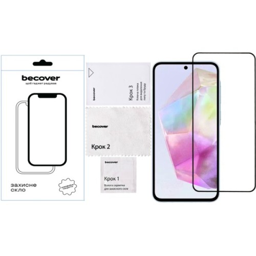 Скло захисне BeCover Samsung Galaxy A37 SM-A376 Black (714916)