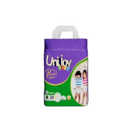 Підгузки Unijoy baby Premium S (3-6 кг) 24 шт (6973920541011)