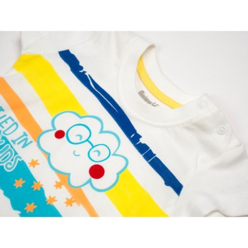 Набір дитячого одягу Miniworld з хмаркою (14338-68B-green)