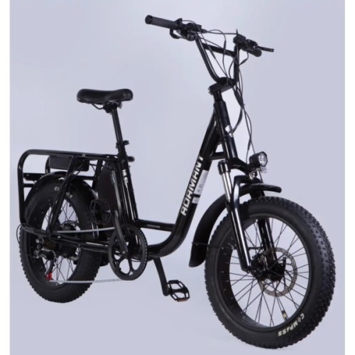 Електровелосипед Dorozhnik 20" ADAMANT HDD рама-18,5" 48B 17.5А*г 750Вт 2026 чорний (ELB-D-20-079)