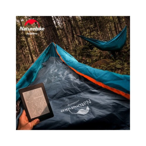 Спальний мішок Naturehike Y150L NH21MSD08 лівий, сіро-блакитний (6975641888734)