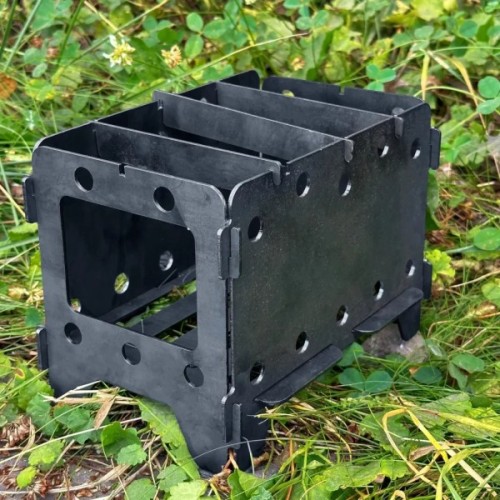 Піч-трісочниця Metalzavod 21.3х15х15см 2мм велика (SHP-2L)