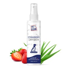 Шампунь для тварин Pet Clean DRY BATH-STRAWBERRY з ароматом полуниці 250 мл (8939117888350)