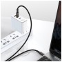 Дата кабель USB-C to USB-C 2.0m 100W black Baseus (CATWJ-A01)