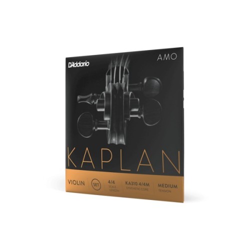 Струни для скрипки D'Addario Kaplan Amo Violin String Set 4/4 Scale Medium Tension (KA310 4/4M)