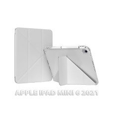 Чохол до планшета BeCover Ultra Slim Origami Transparent Apple iPad Mini 6 2021 Gray (712931)