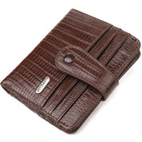 Гаманець Canpellini З натуральної шкіри Коричневий (21691)