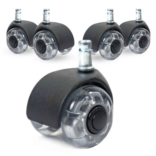 Ролик для крісла Аклас FI 11 D-50 декор, Прозорий (00166283)