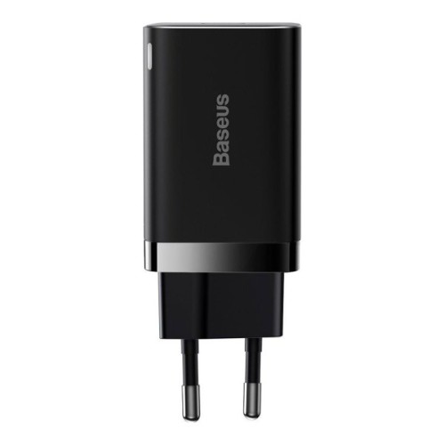 Зарядний пристрій Baseus Super Si Pro Quick Charger C+U 30W black (CCSUPP-E01)
