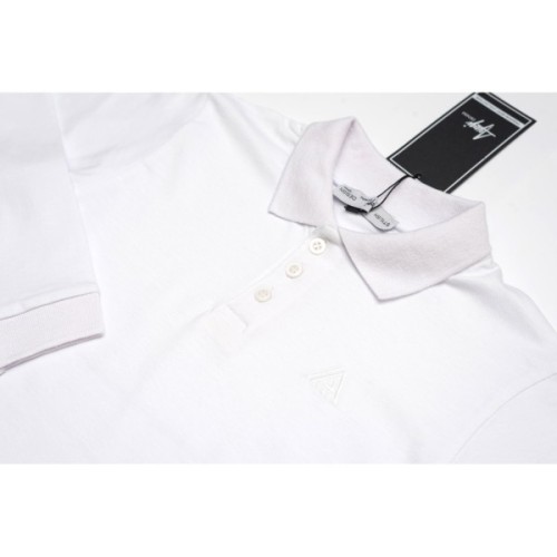 Кофта дитяча A-Yugi поло з довгим рукавом (4211-134B-white)