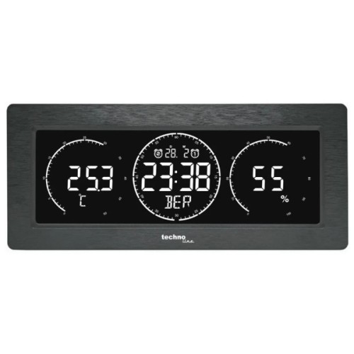 Настільний годинник Technoline WT458 Black (DAS302480)