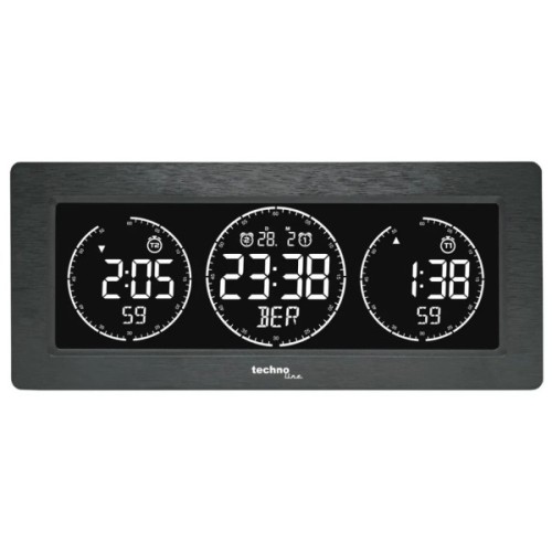 Настільний годинник Technoline WT458 Black (DAS302480)