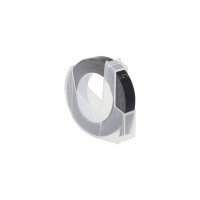 Стрічка для принтера етикеток UKRMARK D-520109-BK, 9 мм х 3 м, чорна, аналог DYMO 520109 / S0898130 (900859)