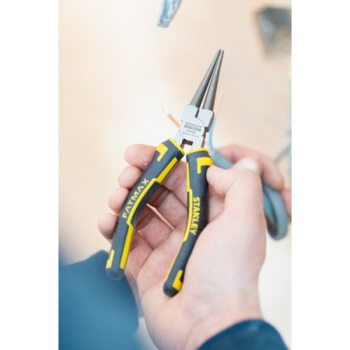 Плоскогубці Stanley круглогубці FatMax, L=165 мм (0-84-496)